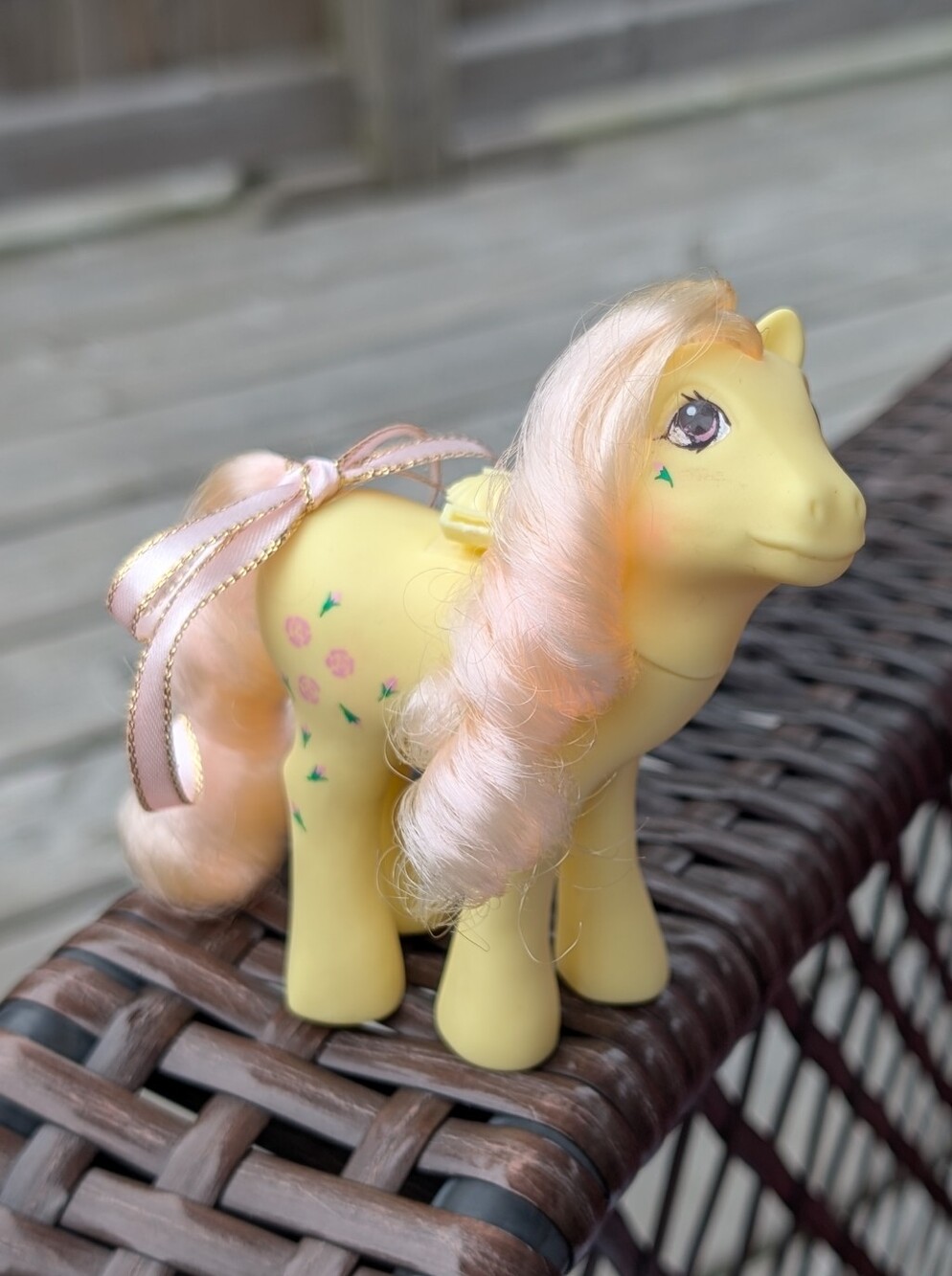Vintage My Little Pony, Rosedust, 1986